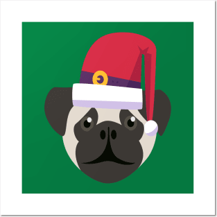 Funny Pug Dog Christmas 2020 Dog Lover Christmas Posters and Art